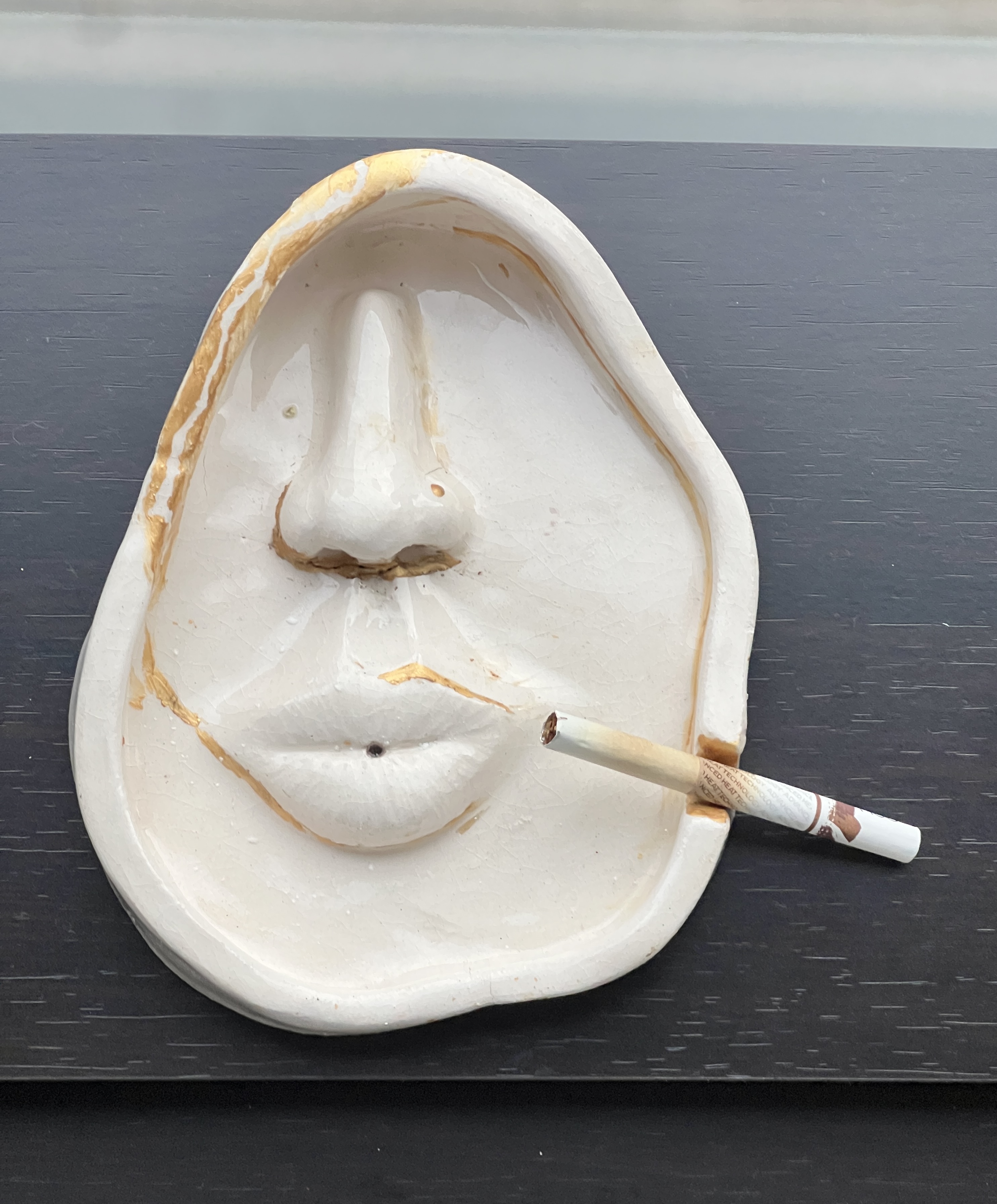The Smoking Face Ashtray